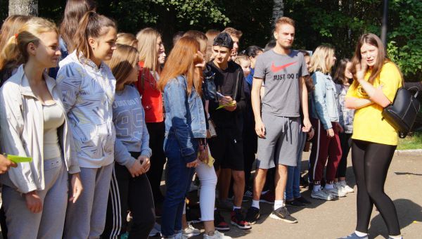 Посвящение в студенты ВГЭК