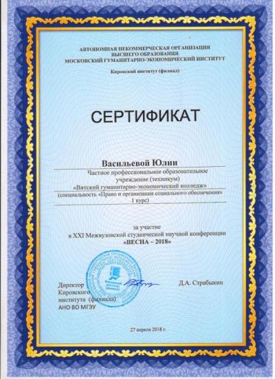 Весна-2018